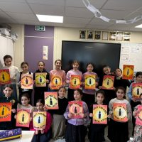 Art visuel en CM2 pour Roch Hodesh Kislev